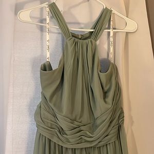 Sage green prom or bridesmaid dress size 18